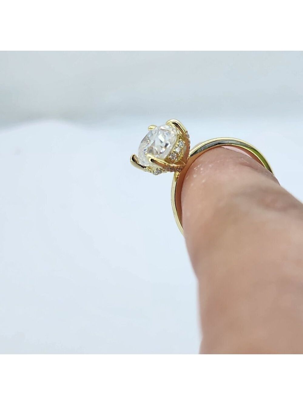 Brand New Sterling Silver 925 Moissanite Ring - Picture 9 of 13